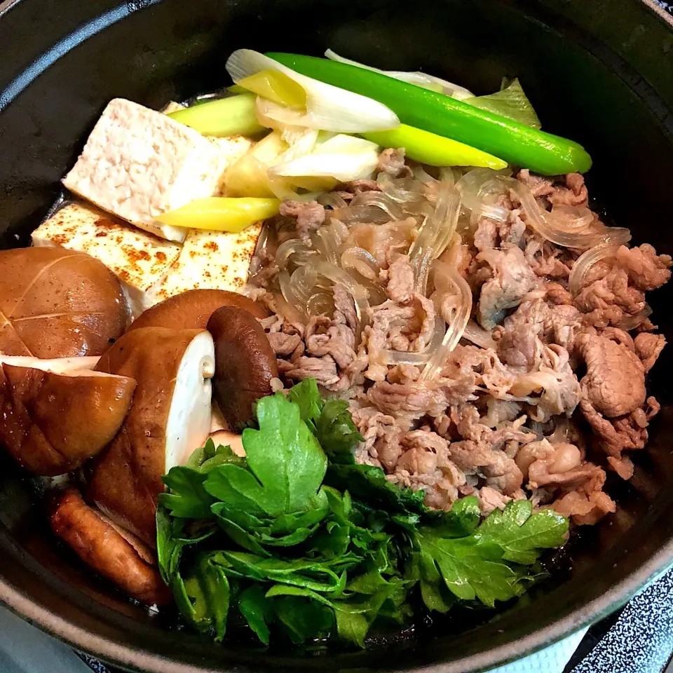 肉豆腐からの〜すき焼きもどき😊|Jean Nobyさん