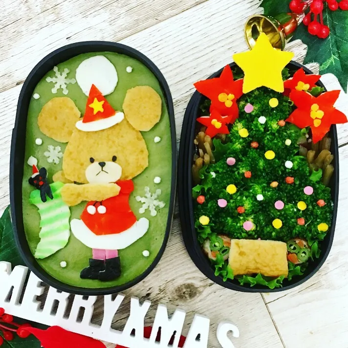 Snapdishの料理写真:キャラ弁
クリスマス弁当
ジャッキー弁当|ちえさん