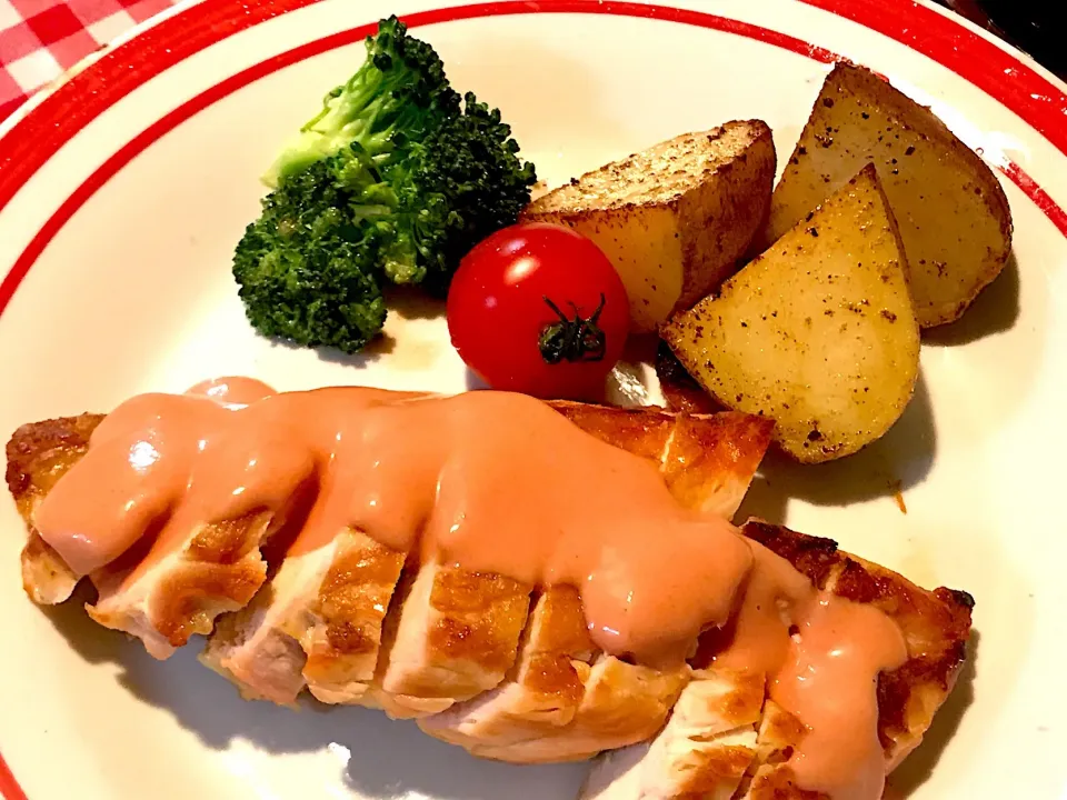 Snapdishの料理写真:Chicken grill #dinner|Babyluv Cabrera Ocampoさん