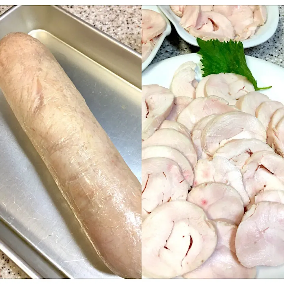 Snapdishの料理写真:鶏ハム🐓|えみちさん