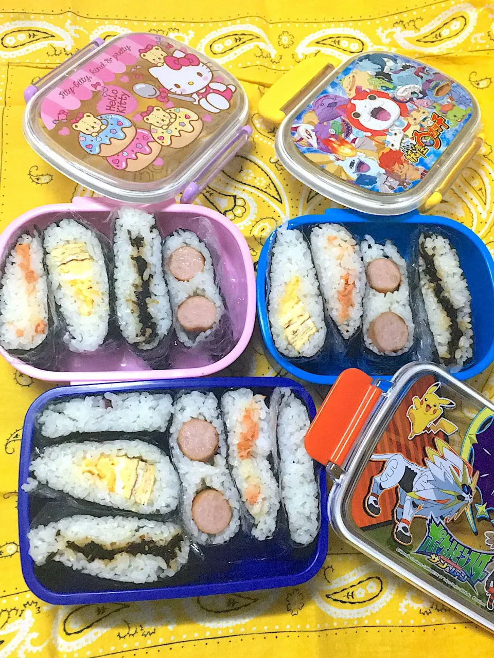 Snapdishの料理写真:#おにぎりお弁当|hyhykloveさん