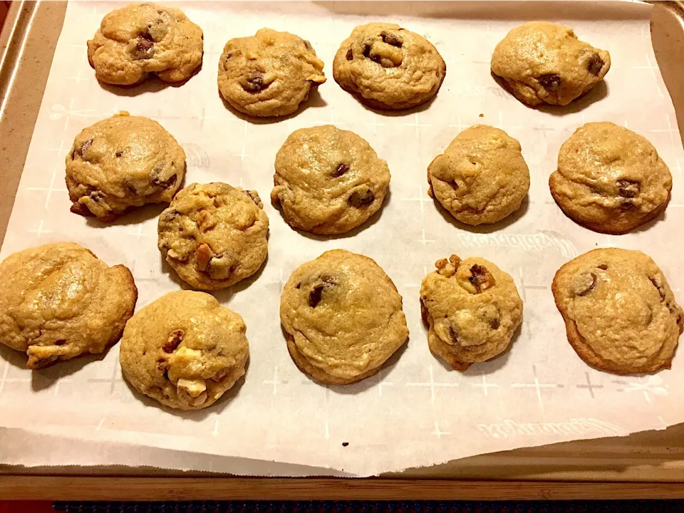 Half batch Dark Chocolate Chip cookies🍪🥛
 #darkchocolatechipcookies  #cookies|🌺IAnneさん