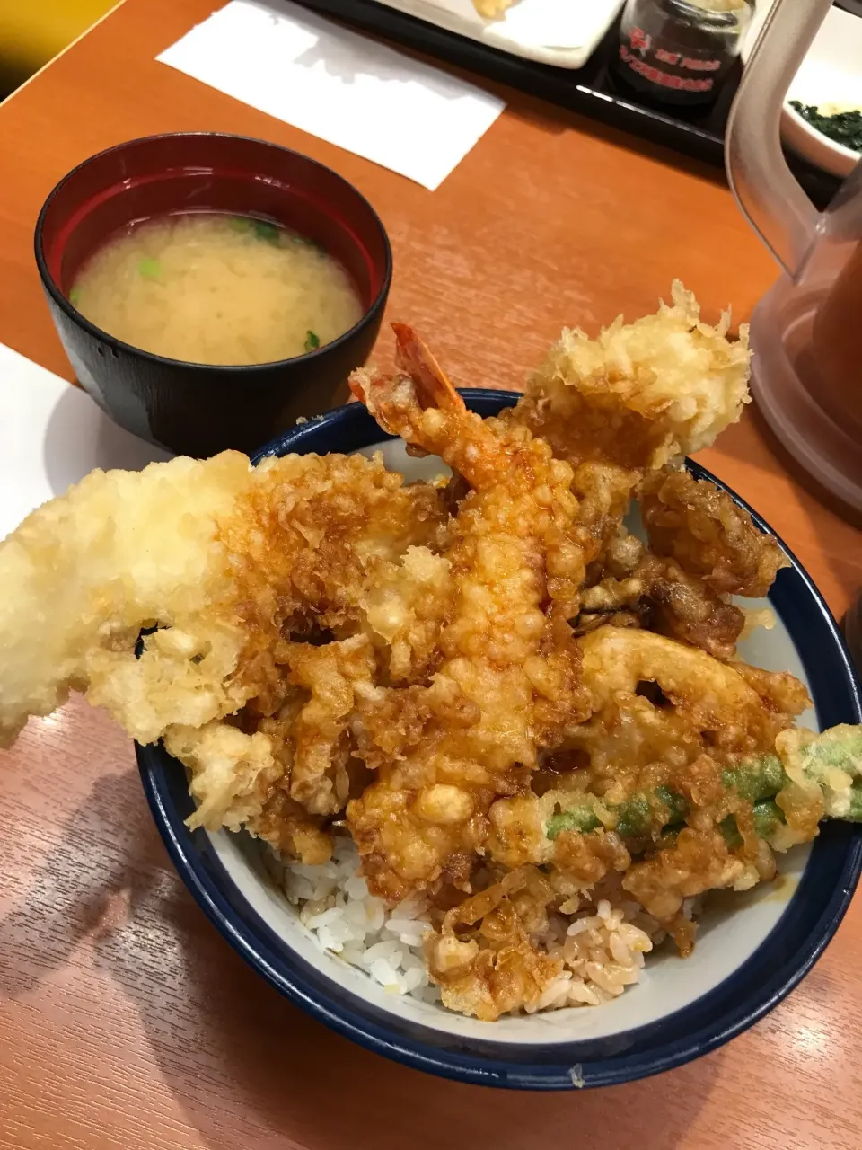 味噌汁と天丼|手品先輩さん