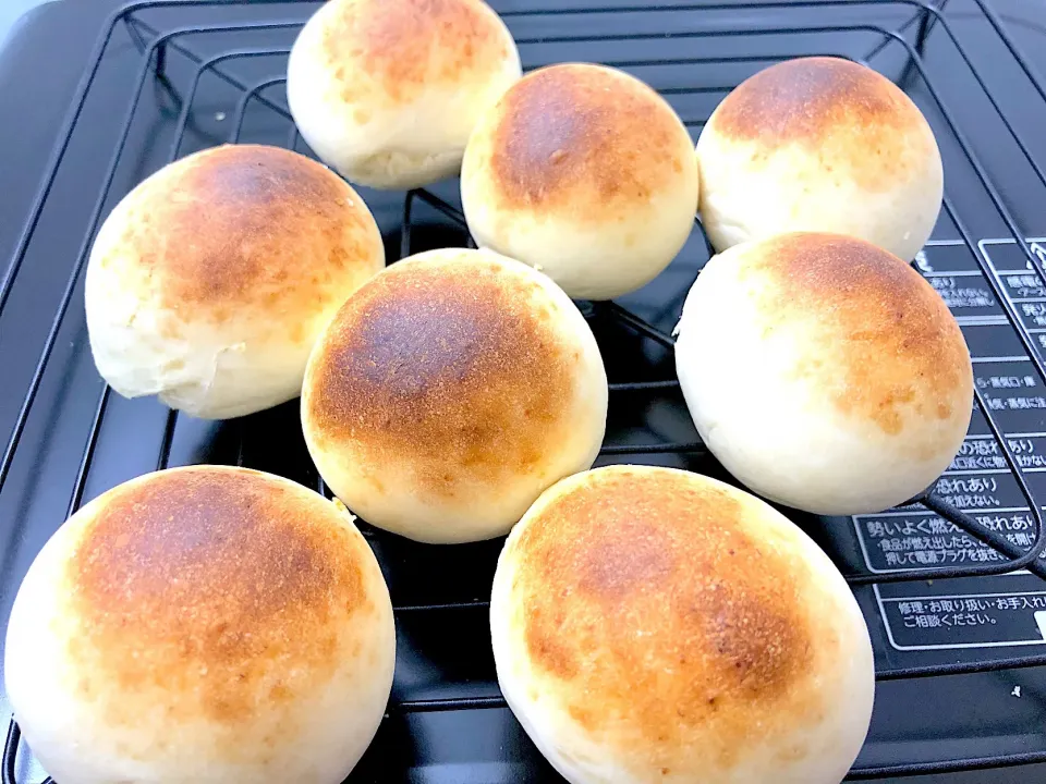 Snapdishの料理写真:朝食用の丸パン🍞🥐🥖🥪|KIMICOさん