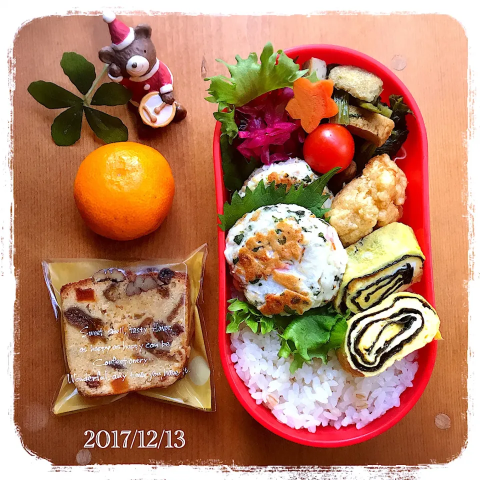 Snapdishの料理写真:今日のお弁当2017.12.13♪。.:＊・゜|ばろんさん