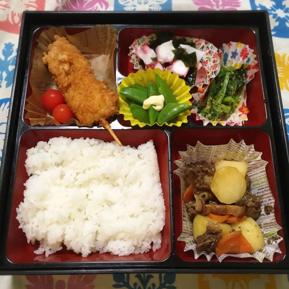 今夜の松花堂弁当|美也子さん