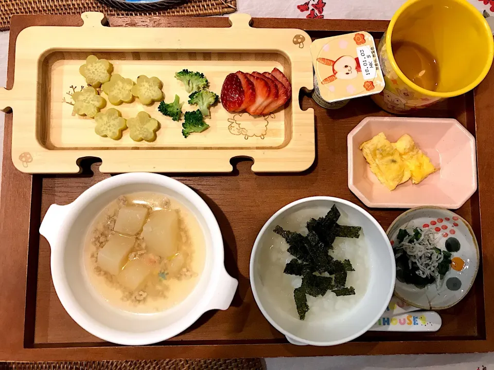 Snapdishの料理写真:息子1歳児ご飯 #幼児食|はなおさん