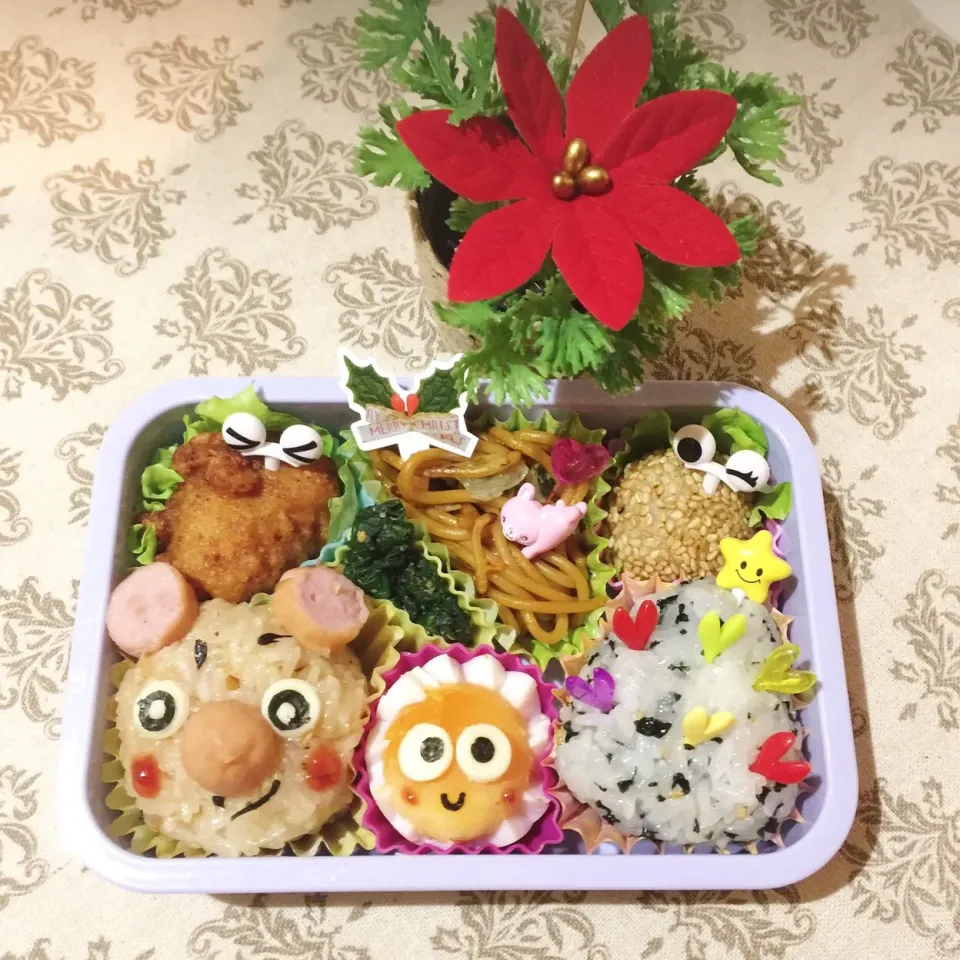 12/14❤︎娘のおにぎり弁当❤︎
#お弁当 #お昼ごはん #娘弁当 #ランチ #おにぎり #クリスマス #クリスマスツリー|Makinsさん