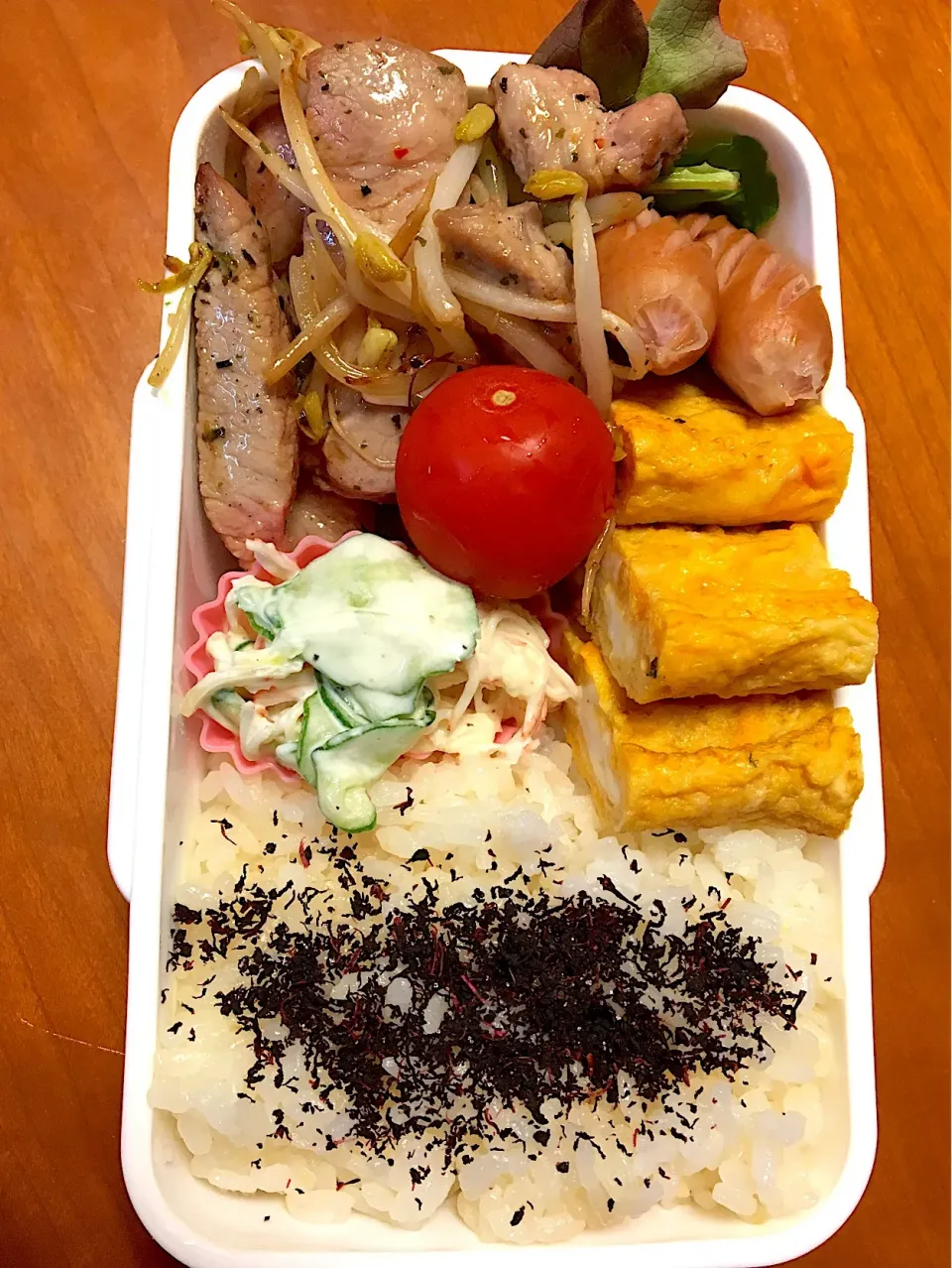 12月13日 お嬢弁当🎶
バタバタの毎日でアップし忘れ💦
ポークステーキ弁当‼️|みゆさん