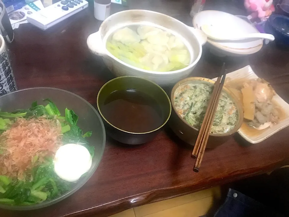 【晩酌】
 #亀戸養生料理オスギ|亀戸 養生蕎麦 高のさん