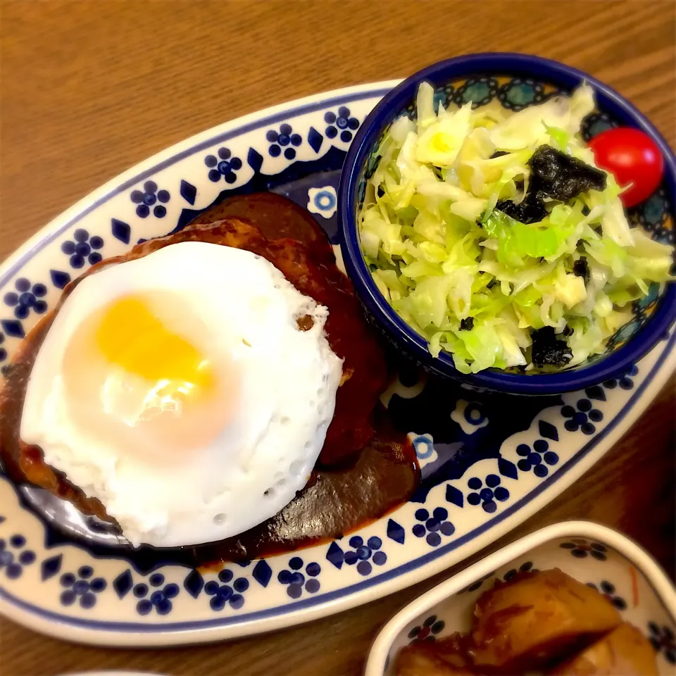 目玉焼きハンバーグ|マミさん