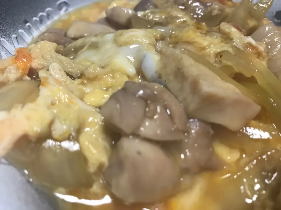 僕の親子丼！ちょい山椒の風味を|お家でbar!さん