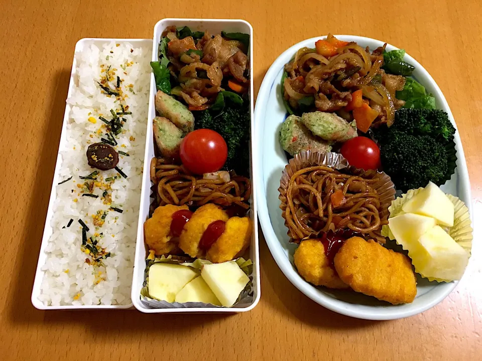 Snapdishの料理写真:今日のお弁当♡2017.12.15.|kimikimiさん