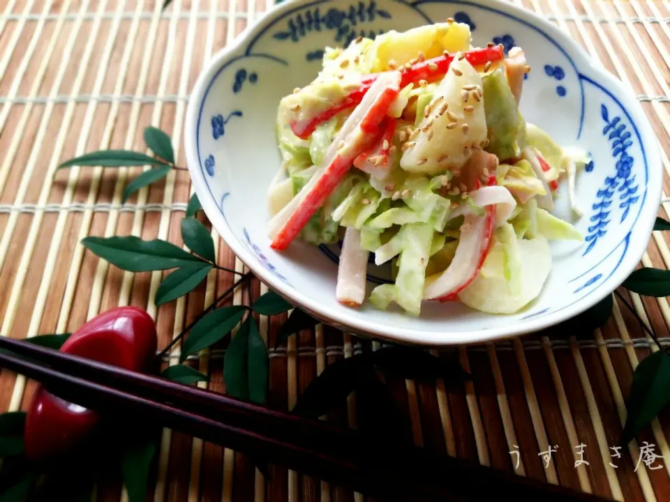 佐野未起さんのお手軽カンタン😁娘に好評！酢味噌からしマヨネーズポテト|真希さん