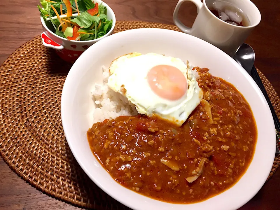 新居初料理#ひき肉トマトカレー|zoemocさん