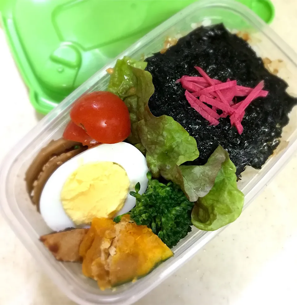 Today's lunch box. のりだんだん弁当🍱💕|hoppycowさん