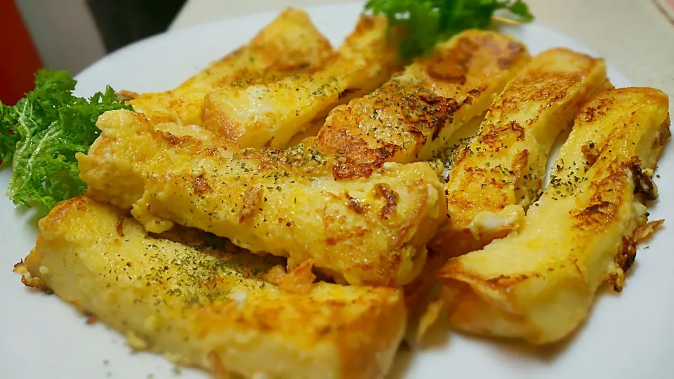 乃が美 高級生食パン🍞で、フレンチトースト作りました♪|Naomi Furuyaさん