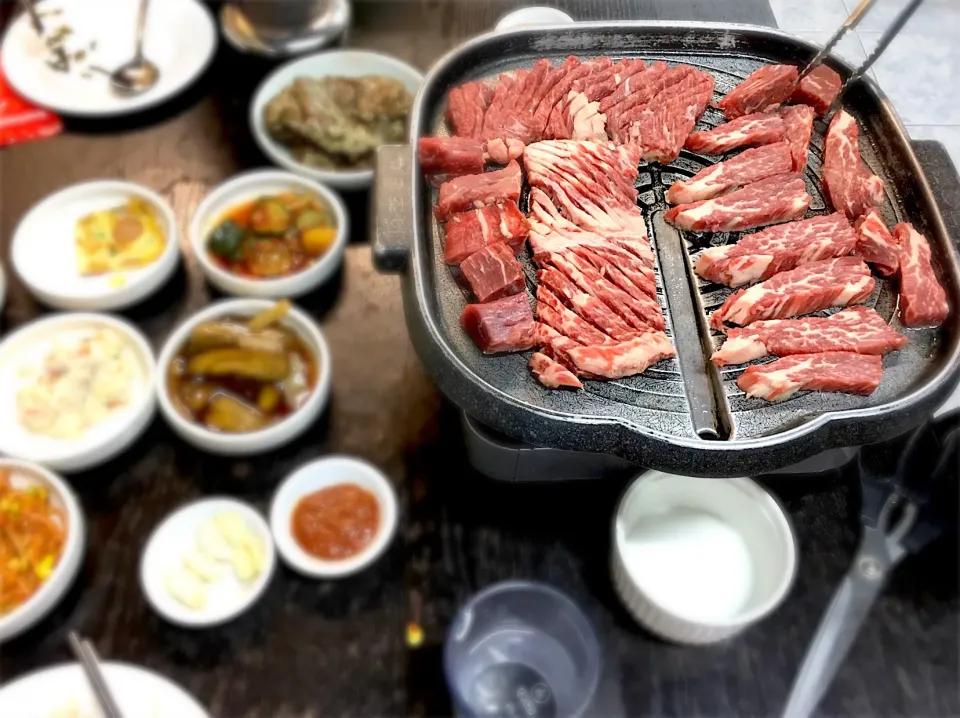 韓国焼肉  最近色々あって、もーギブアップな感じですが、人生楽しまなきゃ損だ。という事で、スタミナつけてがんばろーかな。|mae3さん