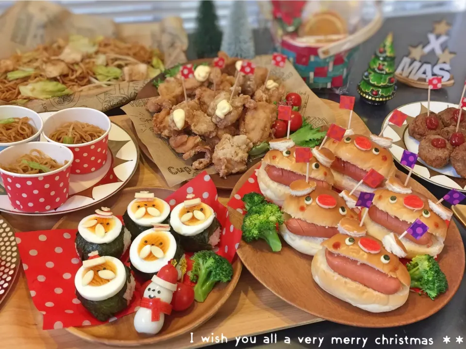 X’mas party menu ♩♩♩|yokkoiroさん