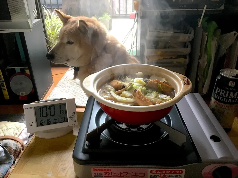 夜勤明け12月も残り半暖か鍋で温まります🍲|Tarou  Masayukiさん