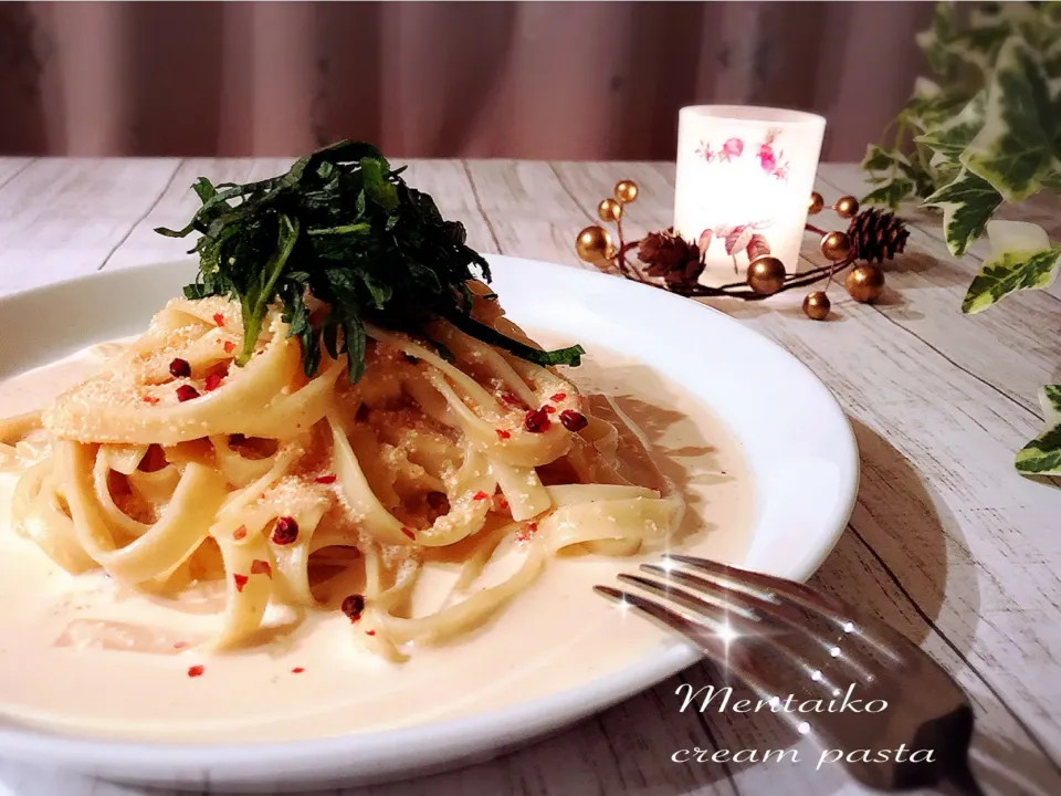 Tomokoちゃんの❣️オイルも生クリームも調味料もいらない明太クリームパスタ💕|桜央里さん