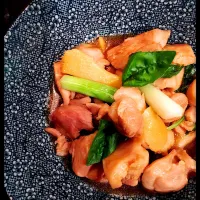 Basil chicken with scallion & ginger|Joyce Leungさん