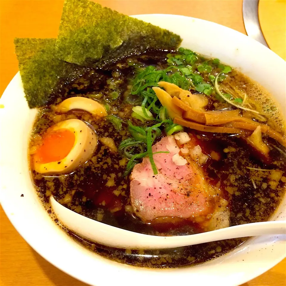 館山  麺屋 安
黒醤油ラーメン|qtyucoさん