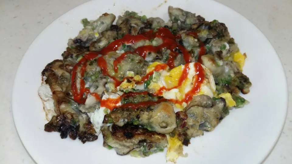 oyster pancake|steven z.y.さん