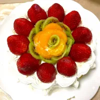 Snapdishの料理写真:クリスマスケーキ|えつんこさん