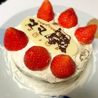 Snapdishの料理写真:誕生日ケーキ|tsumimiさん