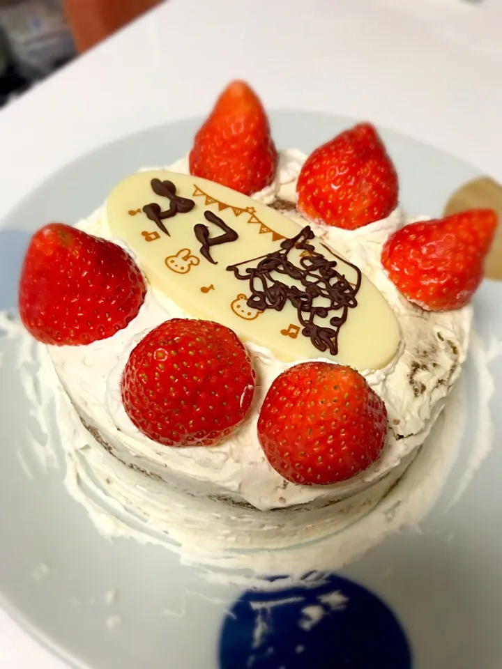 Snapdishの料理写真:誕生日ケーキ|tsumimiさん