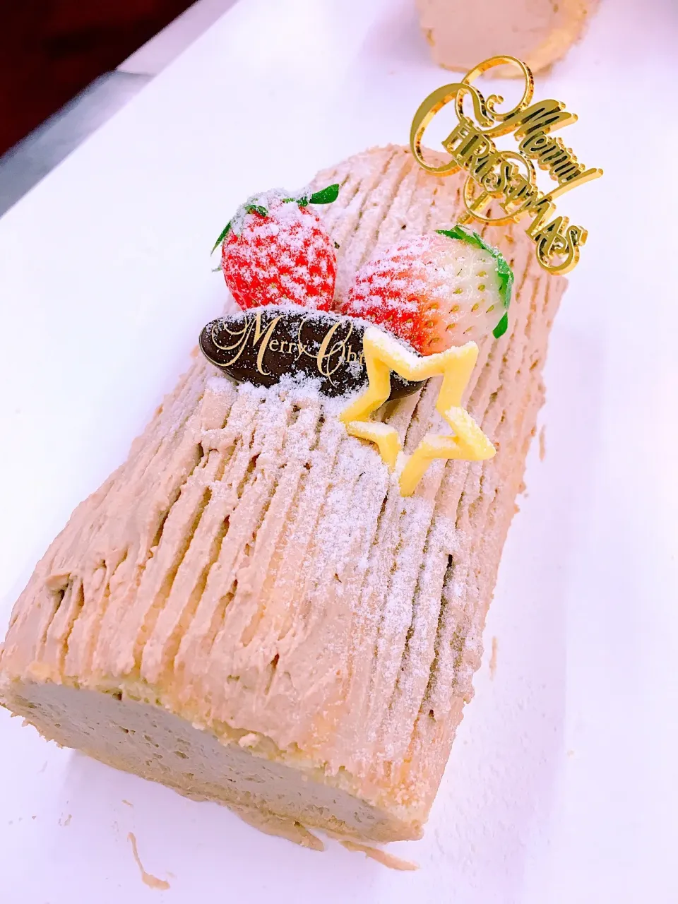 Snapdishの料理写真:ブッシュドノエル🎅🎄🌟|おいもちゃんさん