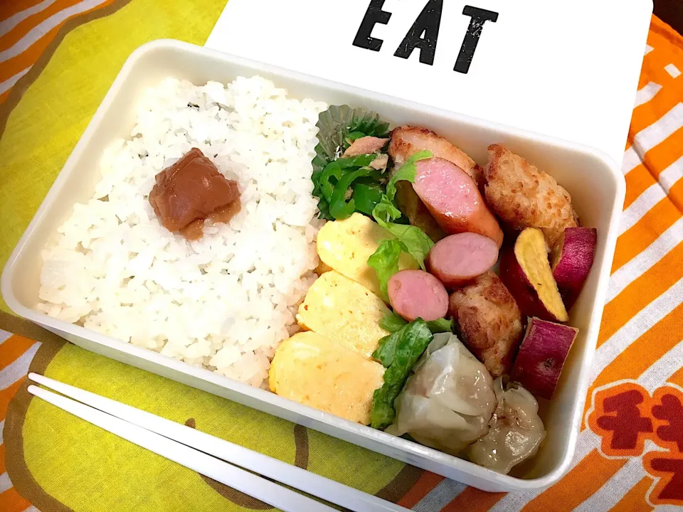 塩麹鶏の唐揚げのお弁当。|Chiharuさん