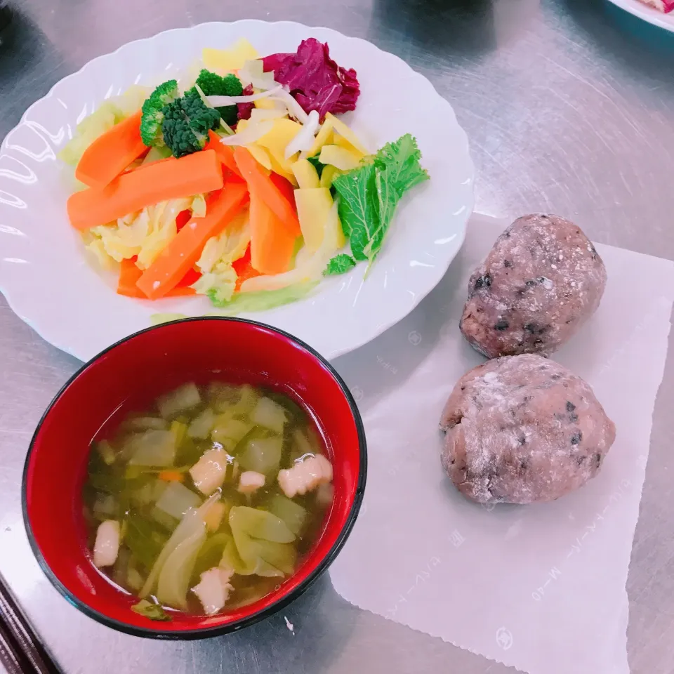 Snapdishの料理写真:古代米餡子餅💕|ＳＵＺＵＫＩさん