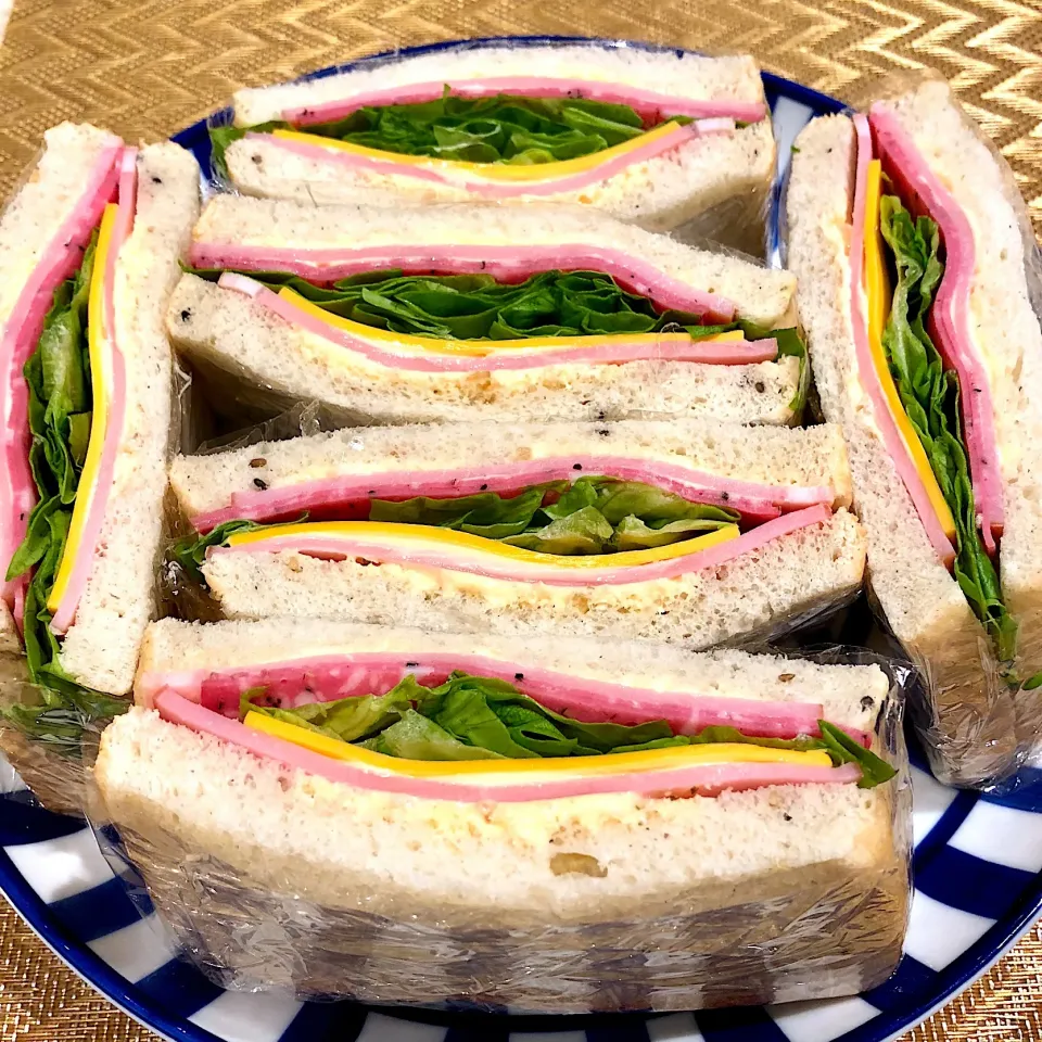 ハムチーズサンドイッチ🥪|Mayumiさん