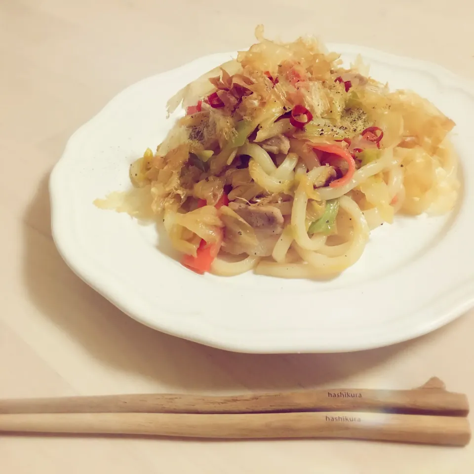 和風焼うどん|융태지ෆ⃛さん