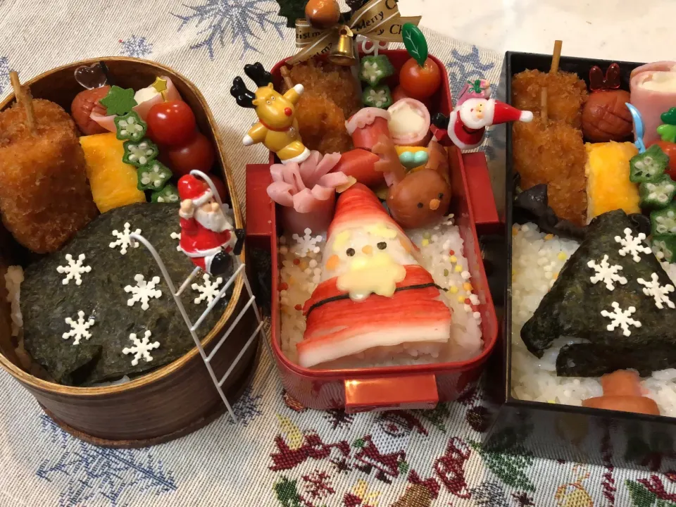 #クリスマスお弁当  #キャラ弁  #娘のお弁当  #学生弁当  #旦那さんお弁当  #息子のお弁当  #ツリーお弁当|Yuki Kawasumiさん