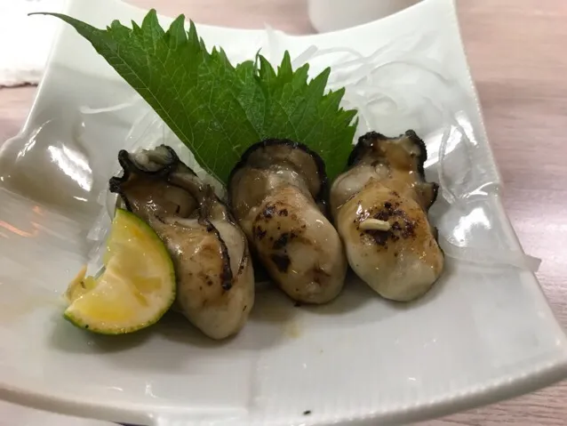 牡蠣の醤油焼き❗️(*^ω^*)✨|サソリさん