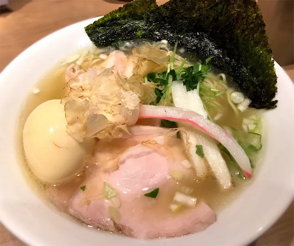 Snapdishの料理写真:鶏塩そば ランチ特製|toshi,I🍴さん