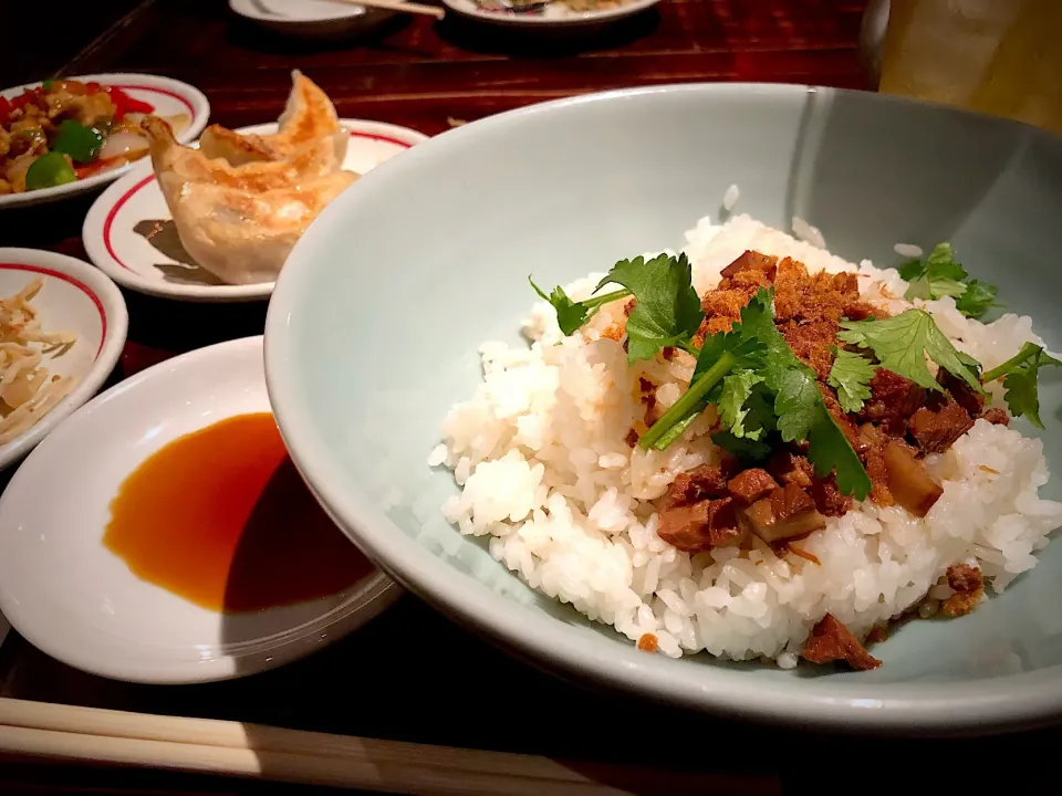 魯肉飯に点心|女神さん