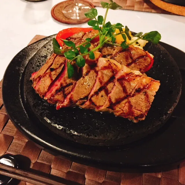 めっちゃ美味しかった😻❣️
上州牛🐂のステーキ🥩😋|アライさんさん