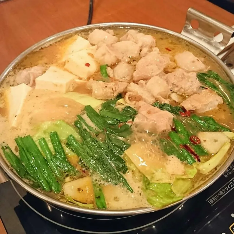 2017/12/18(月)晩ごはんは、もつ鍋🍲|しまだ ちえこさん