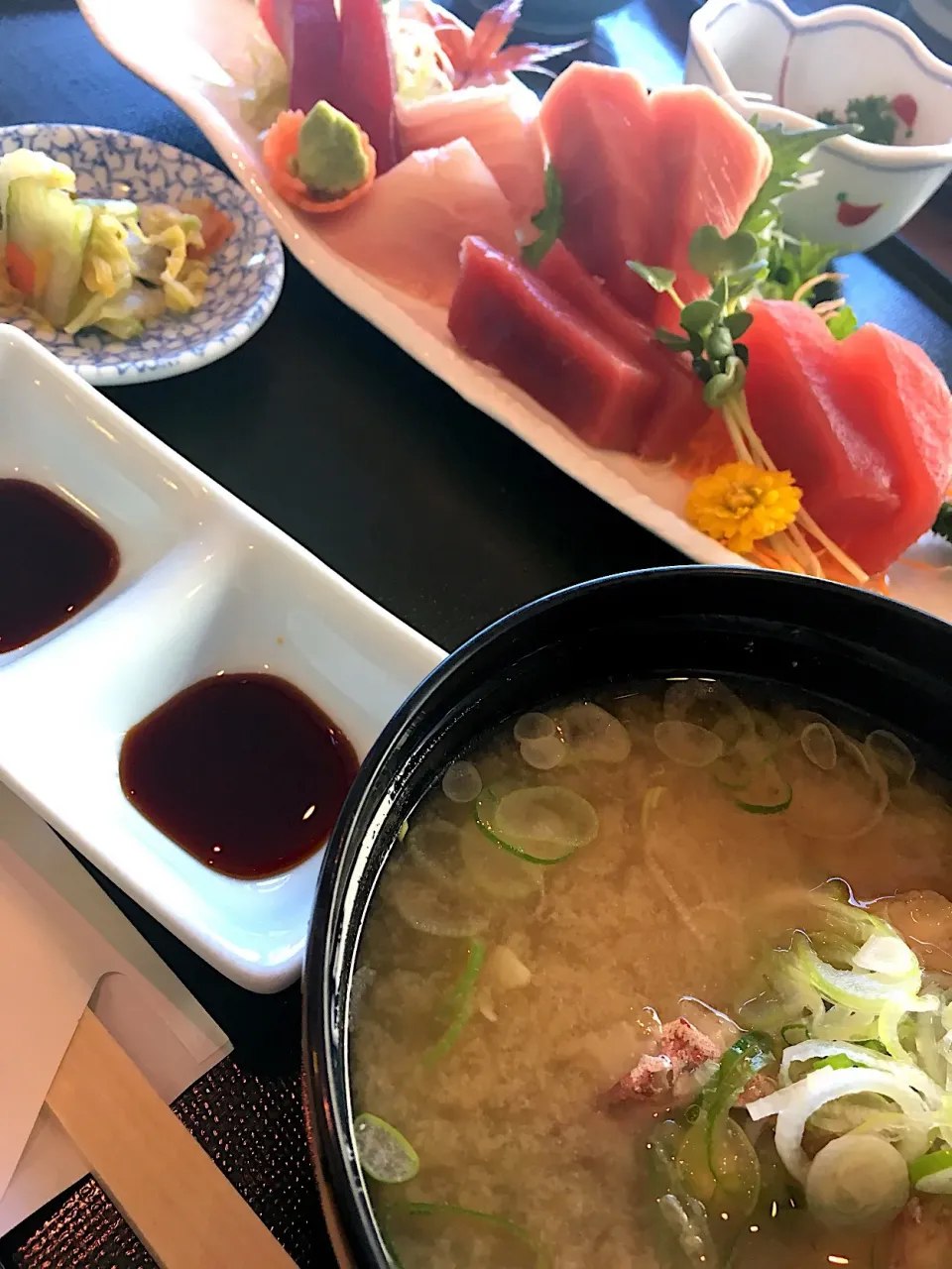 まぐろのお刺身定食|キリくんさん