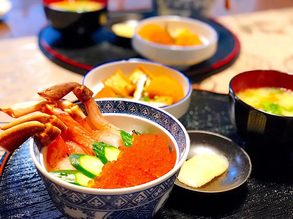 蟹いくら丼🦀
#蟹#いくら#のっけ丼|Yuko Nodaさん