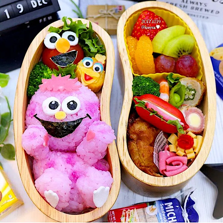 Snapdishの料理写真:セサミストリート☆モッピー弁当



 #デコ弁  #キャラ弁　  #セサミストリート|あーたんさん