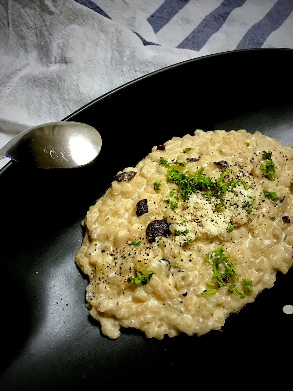 あゆ♡さんの料理 もち麦でチーズリゾット♡|るん♪さん