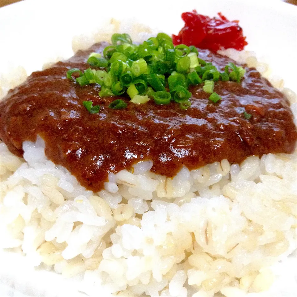 キーマカレー🍛🍴もち麦入りでね〜🤗|まいりさん