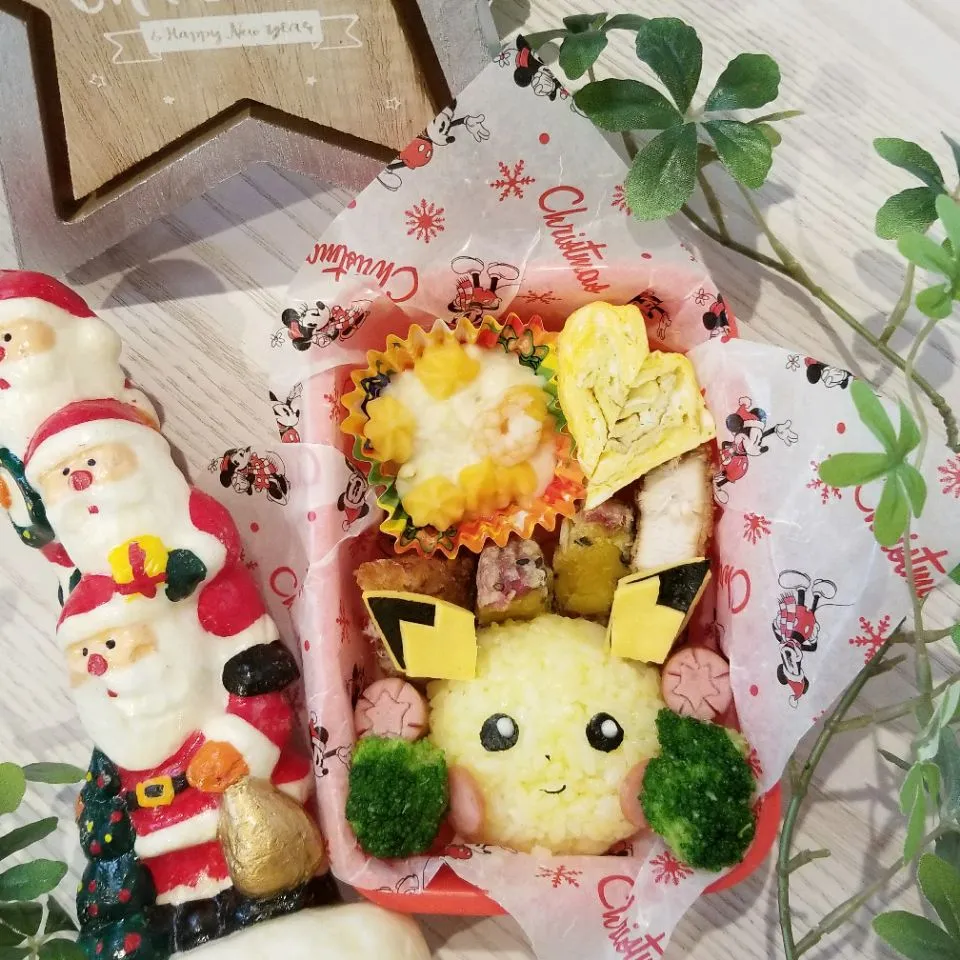 ピカチュウじゃなくてピチュウ弁当❤ #ピチュウ #ポケモン弁当 #キャラ弁|Eriさん