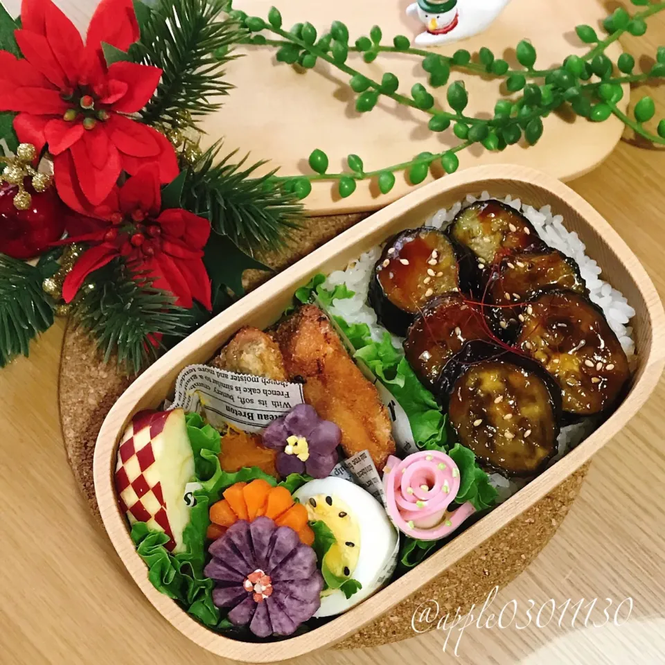 #茄子の蒲焼弁当|ゆーママさん