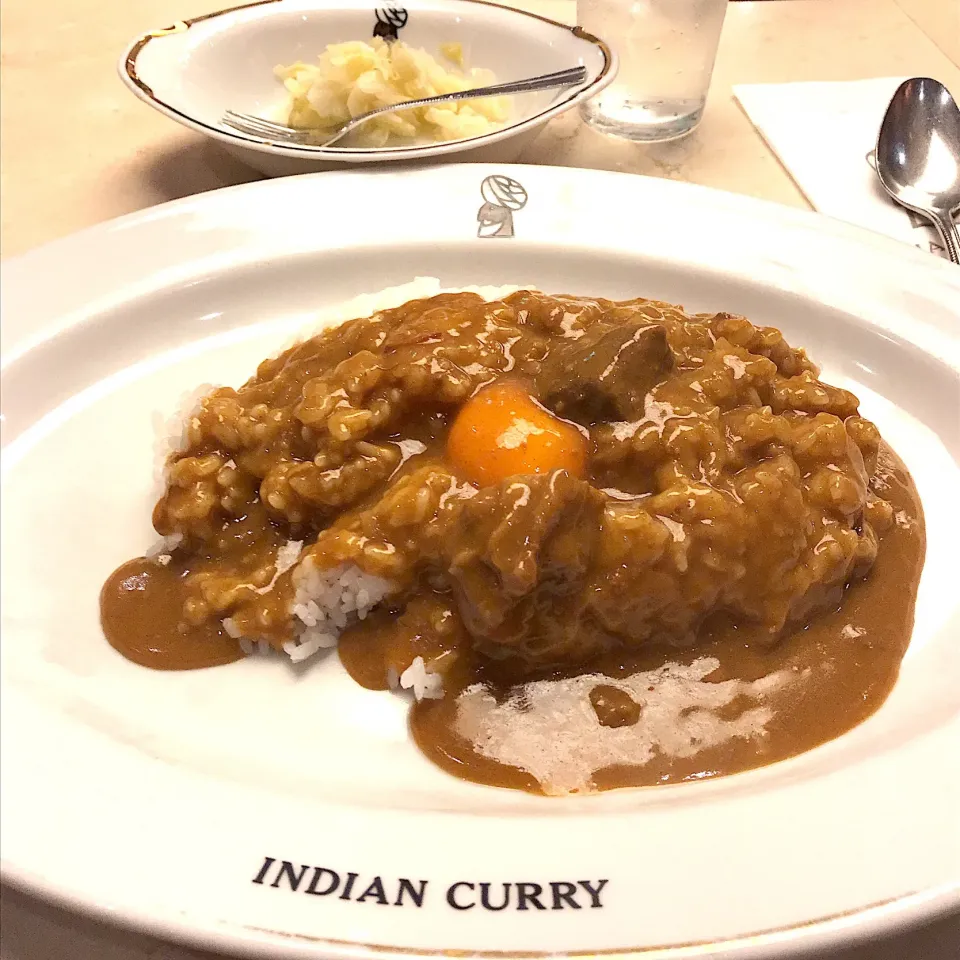 インディアンカレー タマゴ@インディアンカレー(東京)|塩豚骨さん